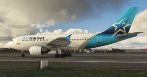 Air Transat "2017 livery" "C-GTSW" IniBuilds A310-300 thumbnail 2