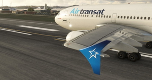Air Transat "2017 livery" "C-GTSW" IniBuilds A310-300 thumbnail 5
