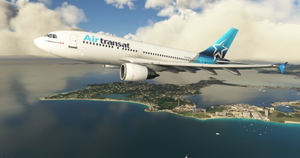 Air Transat "2017 livery" "C-GTSW" IniBuilds A310-300 thumbnail 10