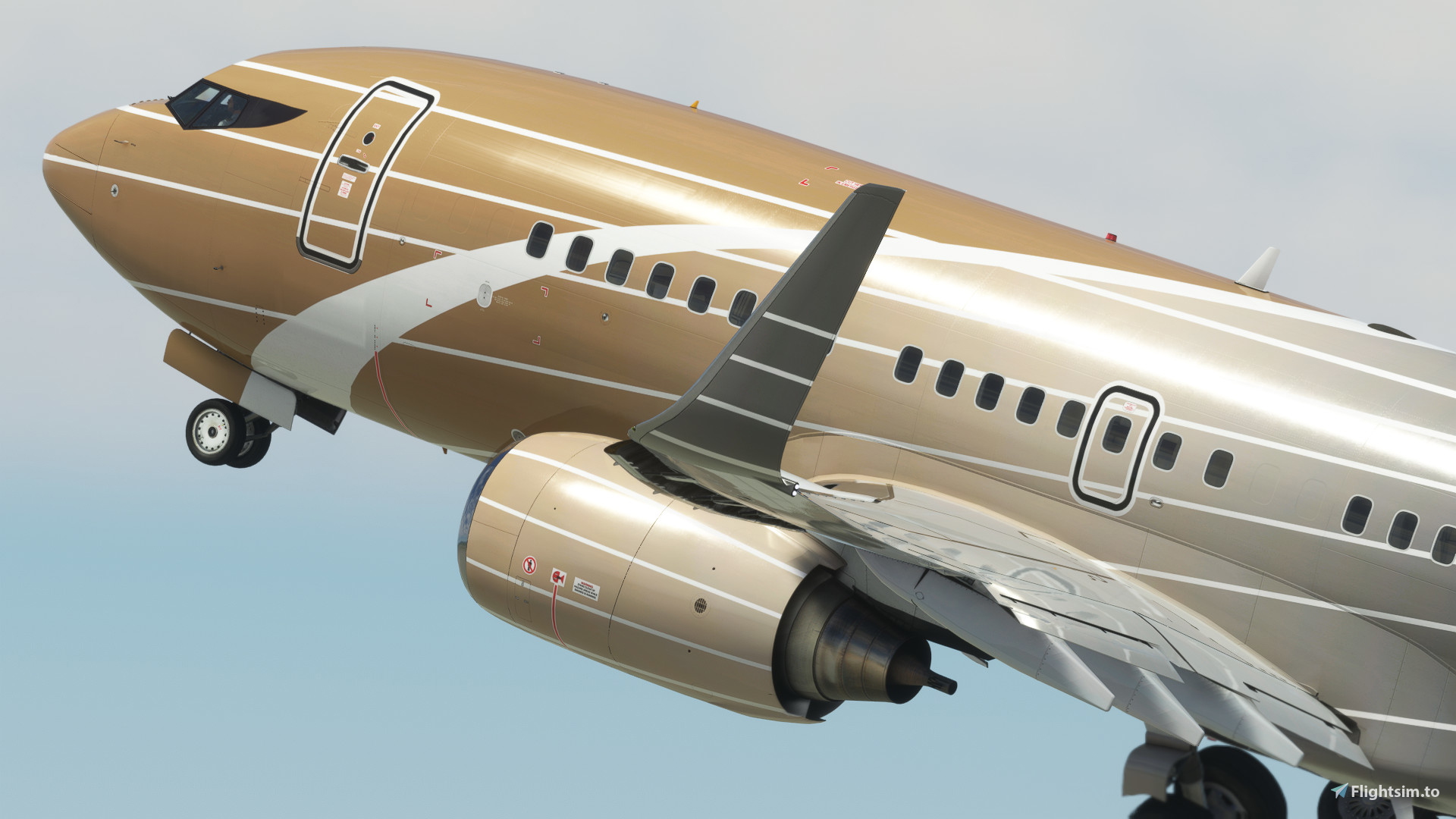 Air X Charter (9H-ELF) - PMDG 737-700BBJ - Image 1
