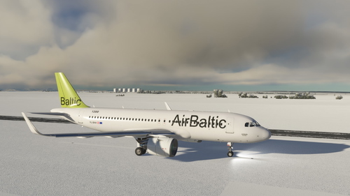 AirBaltic A320neo (YL-BAA)