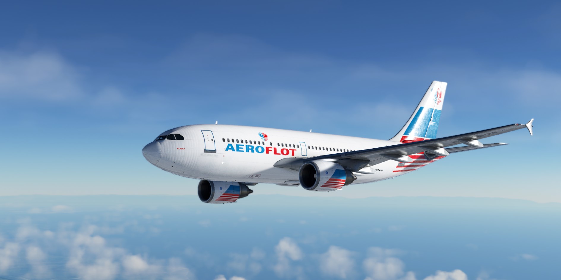 Airbus A310-300 Aeroflot (F-OGQS) - Aircraft Liveries for MSFS