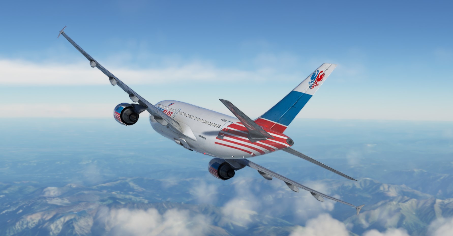 Airbus A310-300 Aeroflot (F-OGQS) - Aircraft Liveries for MSFS