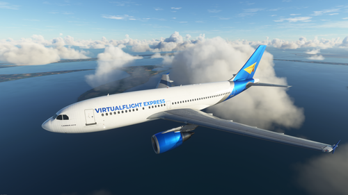 Airbus A310-300 Enhanced - VirtualFlight Express Livery Pack