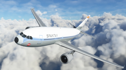 Airbus A310 Spantax Old Colors