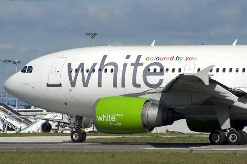 Airbus A310 Whitejets CS-TDI (Green Engines)