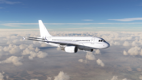 Airbus A318 CJ Livery (N589AM) - 8K