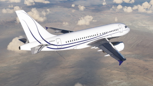 Airbus A318 CJ Livery (N589AM) - 8K thumbnail 2