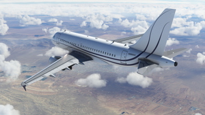 Airbus A318 CJ Livery (N589AM) - 8K thumbnail 5