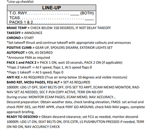 Airbus A320 full flight + ILS approach guide checklist thumbnail 3