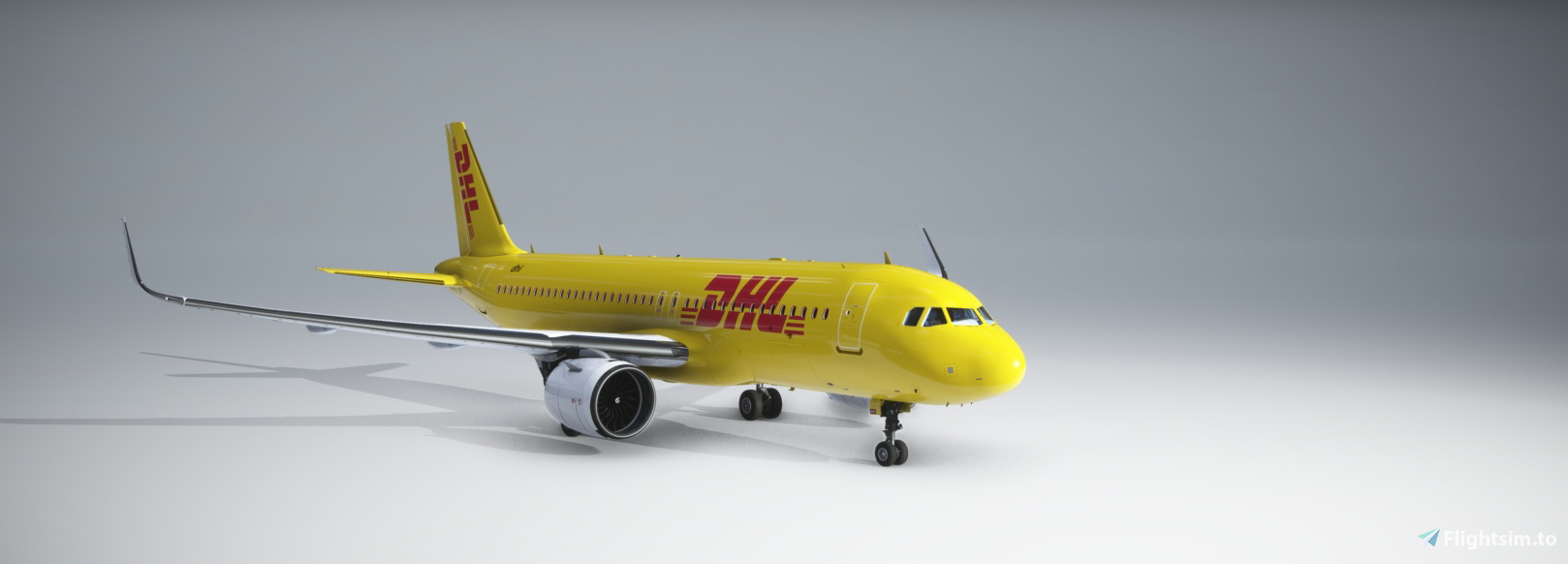 airbus a320neo DHL livery  - Image 1