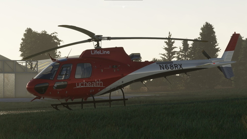 Airbus H125 UCHEALTH Livery (8K) | Requested by xINTENSORx