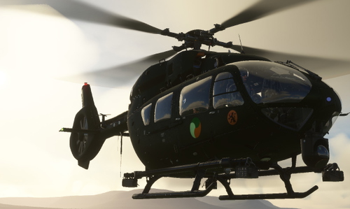 AIRBUS H145 IRISH AMRY SUPPORT 