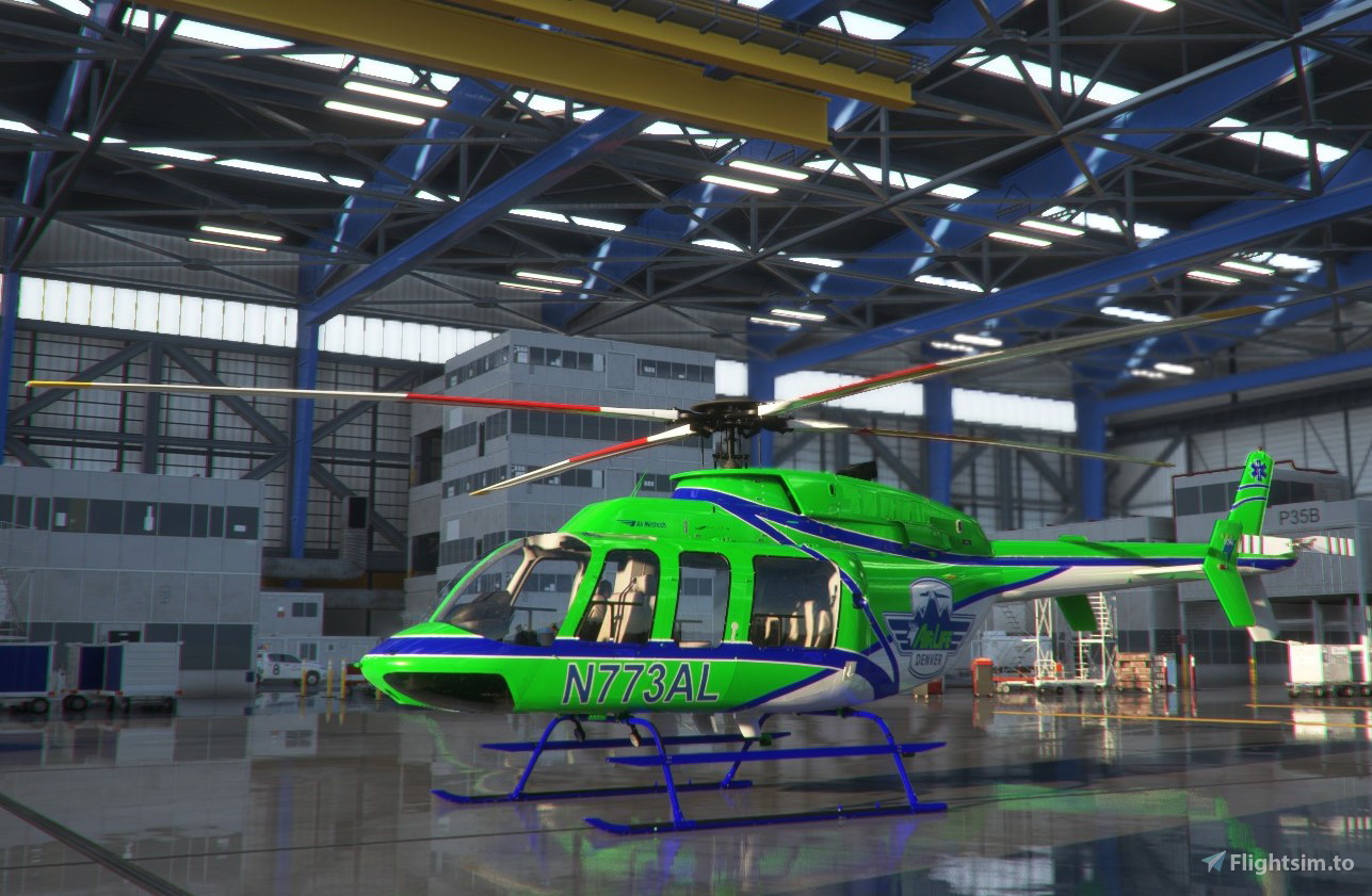 AirLife Denver | N773AL | BELL 407 for Microsoft Flight Simulator