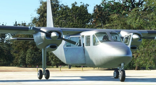 Airpac1 BN2 Islander Overhaul Livery