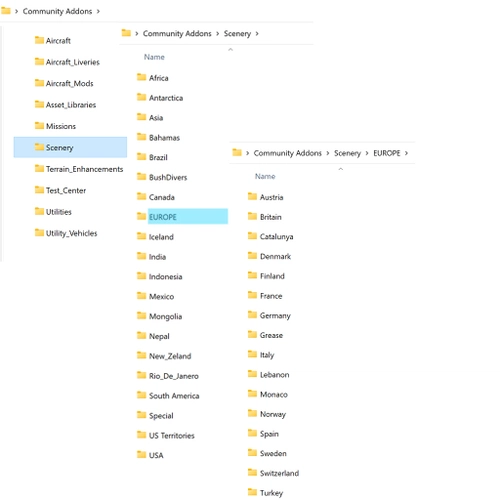 AIRPAC1_ADDON LINKER Storage Folder Directory