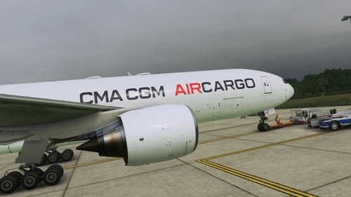 CaptainSim 777 Airplane sinking fix Boeing 777-300ER