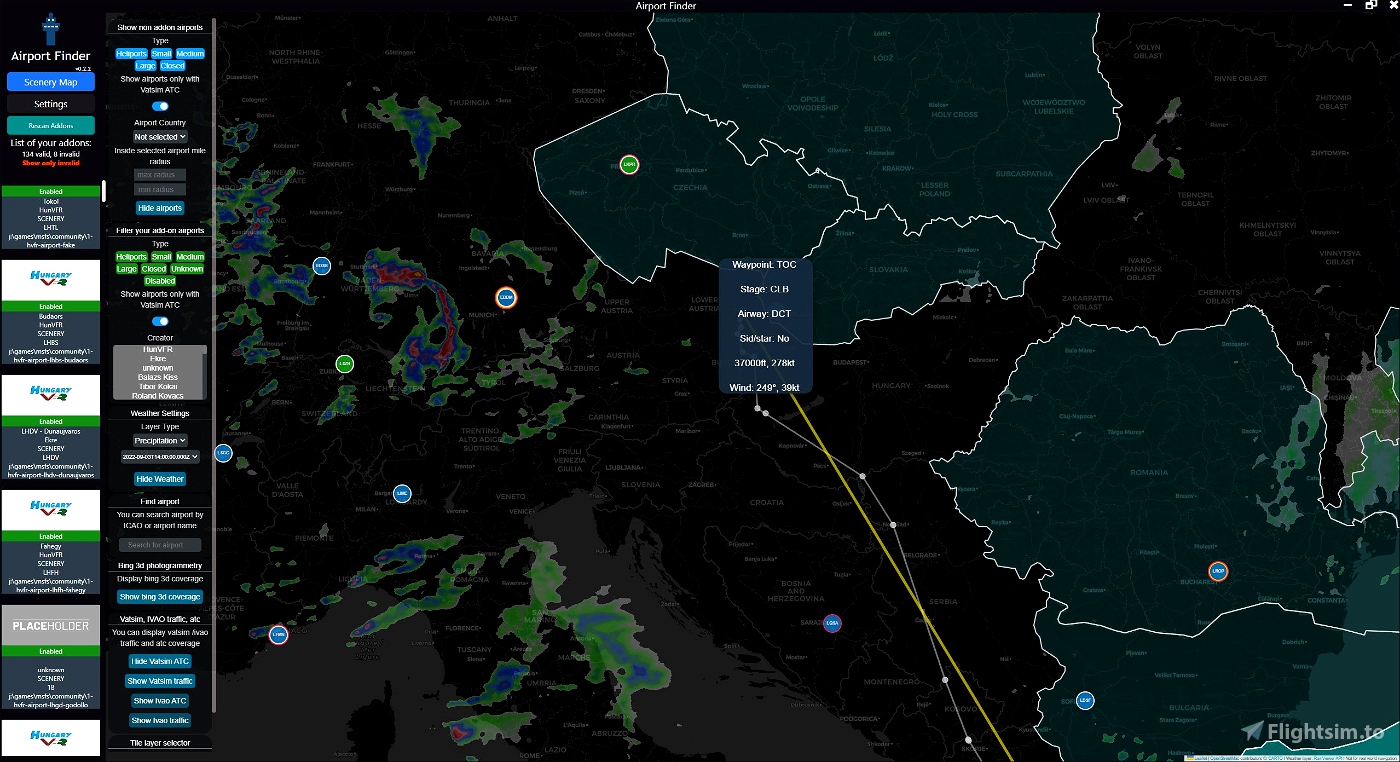 Airport Finder for Microsoft Flight Simulator | MSFS