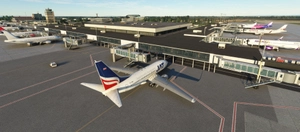 LYBE MSFS - Airport NIKOLA TESLA Belgrade - aerodrom Nikola Tesla Beograd thumbnail 3