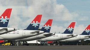 AIRSERBIA - Fenix Simulations A320 | AIRFRAME + CABIN INTERIOR  | By FlightFlow thumbnail 21