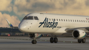 Alaska / Horizon (N636QX) - FlightSim Studio E-175 thumbnail 1