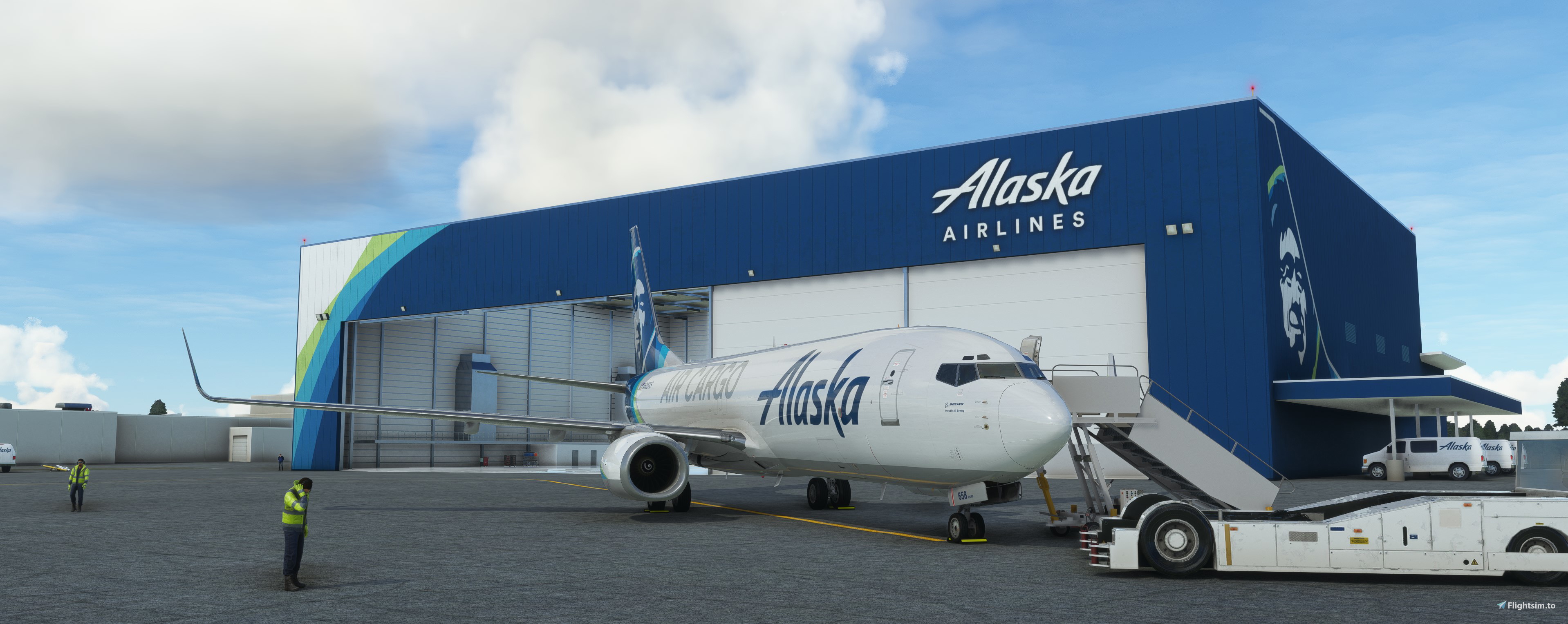 Alaska Air Cargo N658AS | PMDG 737-800BCF - Image 1