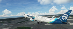 Alaska Air Cargo N658AS | PMDG 737-800BCF thumbnail 2