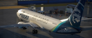 Alaska Air Cargo N658AS | PMDG 737-800BCF thumbnail 12
