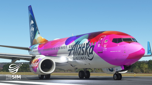 ALASKA Airlines [4K Resolution] Boeing 737-700 PMDG