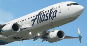 Alaska Airlines (c. 2021) [3-Pack] w/Cabin for PMDG 737-800 thumbnail 7