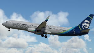 Alaska Airlines "Celebration of Boeing" w/Cabin PMDG 737-990ER thumbnail 2