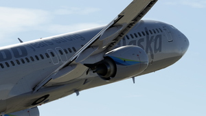 Alaska Airlines "Celebration of Boeing" w/Cabin PMDG 737-990ER thumbnail 7