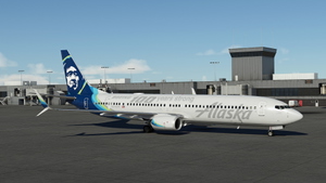 Alaska Airlines "Celebration of Boeing" w/Cabin PMDG 737-990ER thumbnail 8