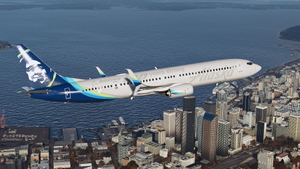 Alaska Airlines "Celebration of Boeing" w/Cabin PMDG 737-990ER thumbnail 10