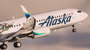 Alaska Airlines 'Disney Pixar - Toy Story 4' N589AS - PMDG 737-800 thumbnail 4