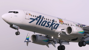 Alaska Airlines 'Disney Pixar - Toy Story 4' N589AS - PMDG 737-800 thumbnail 1