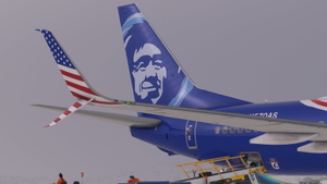 Alaska Airlines 'Honor Those Who Serve' N570AS - PMDG 737-800 thumbnail 6