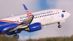 Alaska Airlines 'Honor Those Who Serve' N570AS - PMDG 737-800 thumbnail 2
