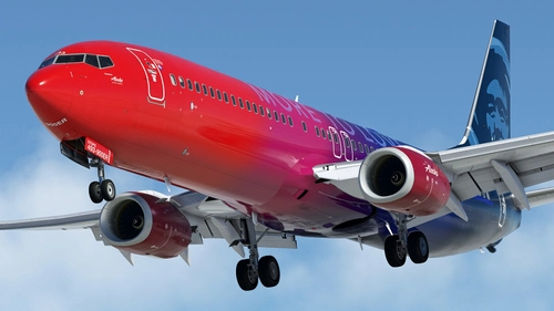 Alaska Airlines "More to Love" w/Cabin PMDG 737-990ER