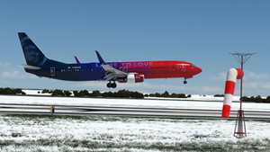 Alaska Airlines "More to Love" w/Cabin PMDG 737-990ER thumbnail 3