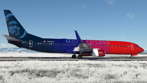 Alaska Airlines "More to Love" w/Cabin PMDG 737-990ER thumbnail 6