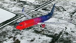 Alaska Airlines "More to Love" w/Cabin PMDG 737-990ER thumbnail 8