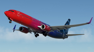 Alaska Airlines "More to Love" w/Cabin PMDG 737-990ER thumbnail 9