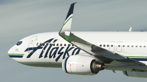Alaska Airlines (Old) [3-Pack] w/Cabin for PMDG 737-800 thumbnail 9