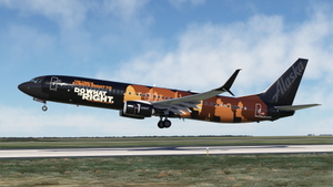 Alaska Airlines "Our Commitment" (UNCF) w/Cabin PMDG 737-990ER thumbnail 3