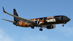 Alaska Airlines "Our Commitment" (UNCF) w/Cabin PMDG 737-990ER thumbnail 7
