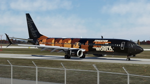 Alaska Airlines "Our Commitment" (UNCF) w/Cabin PMDG 737-990ER thumbnail 8