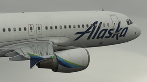 Alaska Airlines Pack [w/ Interior] Fenixsim A320 [8K+4K] thumbnail 7