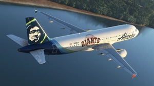 Alaska Airlines Pack [w/ Interior] Fenixsim A320 [8K+4K] thumbnail 3