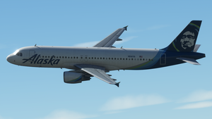 Alaska Airlines Pack [w/ Interior] Fenixsim A320 [8K+4K] thumbnail 4